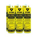 Ver imagem 1 de 4009 - Kit 6 Colas Selantes Pu 40 Cinza 400g Top Bond