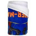 Ver imagem 2 de Coberdrom Fleece Dupla Face Borda Sherpa com 1 Peça Spider Man