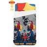 Coberdrom Fleece Dupla Face Borda Sherpa Com 1 peça Spider Man - 1