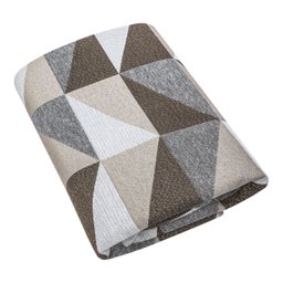 Tapete Jacquard Emborrachado 2,00 M X 3,00 M Sala Latex Antiderrapante Quarto Grande Dallas Caramelo - 4