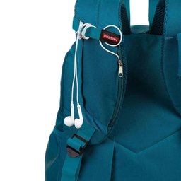 Mochila Sestini Magic Nylon Petróleo Alças Espumadas - 10 Mochila Sestini Magic Nylon Petróleo Alças Espumadas - 10