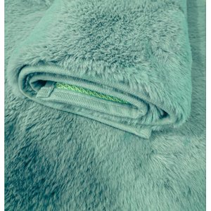 Tapete Chinchila Passadeira Macio 50 Cm X 100 Cm - Verde
