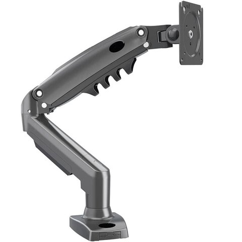 Suporte Monitor de 17 a 30 Ergonômico Articulado Para Mesa Com Pistão a Gás