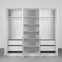 Ver imagem 2 de Guarda-Roupa Harper 6 Portas 2,40m - Branco