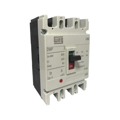 Disjuntor Caixa Moldada Tripolar 150A DWP250L - WEG