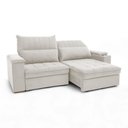 Ver imagem 5 de Sofá Retrátil Reclinável Casal 2 Lugares 2,50m California Veludo - Loja Sheep