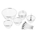 Ver imagem 1 de Conjunto 13 Peças para Sobremesa de Prata Planet 23cm Rojemac