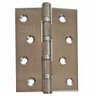 Kit 3 Dobradiças Inox para Porta Dobradiça Anti Ruído 10cm - 6