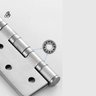 Kit 3 Dobradiças Inox para Porta Dobradiça Anti Ruído 10cm - 8