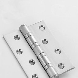 Kit 3 Dobradiças Inox para Porta Dobradiça Anti Ruído 10cm - 7