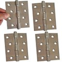 Ver imagem 5 de Kit 3 Dobradiças Inox para Porta Dobradiça Anti Ruído 10cm