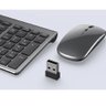 Kit Teclado e Mouse sem Fio 2.4g Ultra-fino Recarregável Dw-8078 - 3