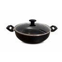 Ver imagem 1 de Wok 28 Frigideira Grande Paella Caçarola Teflon Antiaderente Cor Preto:preto