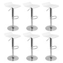 Ver imagem 1 de Kit 6 Banquetas Toquio Wave Enzo Belo Horizonte Recouro Giratória com Regulagem