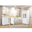 Ver imagem 1 de Quarto de Bebê New Katatau Branco Acetinado – Reller