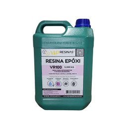 Resina Epóxi + Endurecedor Uv Vr100 7,5kg Baixa Espessura - 2