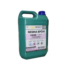 Resina Epóxi + Endurecedor Uv Vr100 7,5kg Baixa Espessura - 5