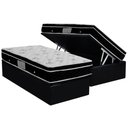 Ver imagem 1 de Cama Box Baú Solteiro: Colchão Molas Bonnel Ortobom Nanolastic Physical Spring + Base CRC Courano