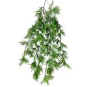 Ver imagem 5 de 4 Folhagens Samambaia Pendente 80cm Premium para Parede Verde Decorativa