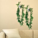 Ver mais imagens de 4 Folhagens Samambaia Pendente 80cm Premium para Parede Verde Decorativa