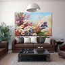 Quadro Decorativo Grande Floral Margarida - 180x120cm - 5