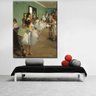 Quadro Decorativo Grande Impressionismo A Aula de Dança - Edgar Degas - 180x120cm - 2
