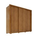 Ver imagem 2 de Guarda-Roupa Casal 3 Portas de Correr 185cm Multimóveis Cinamomo