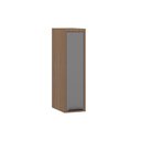 Ver imagem 1 de Armário Aéreo de Cozinha 20cm 1 Porta Aspen Luciane Móveis Vanilla com Cinza Puro
