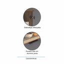 Ver imagem 3 de Armário Aéreo de Cozinha 20cm 1 Porta Aspen Luciane Móveis Vanilla com Cinza Puro