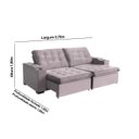 Ver imagem 2 de Sofá Londres 5 Lugares 2,70cm- de Casa Décor Estofados