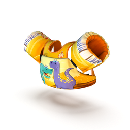 Boia Infantil com Colete Salva Vidas Dinossauro Nash - 3