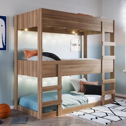 Cama Treliche Solteiro 195x94,5cm Tr3090 Art In Móveis - Art In Móveis Montana - 1