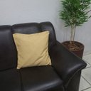 Ver imagem 2 de Capa de Almofadas Decorativa 50x50cm para Sofá Cama Capri Caqui