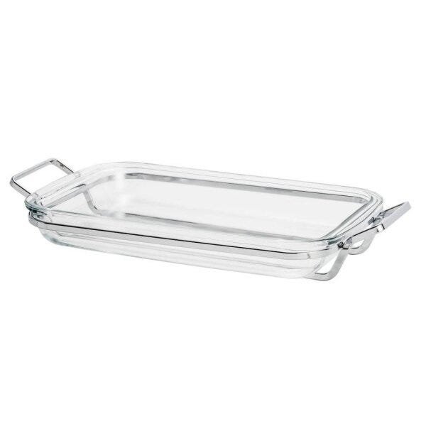 Suporte Aramado de Aço Inox com Refratário 34cmx20cm Rojemac - 1