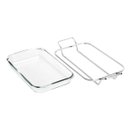 Ver imagem 3 de Suporte Aramado de Aço Inox com Refratário 34cmx20cm Rojemac