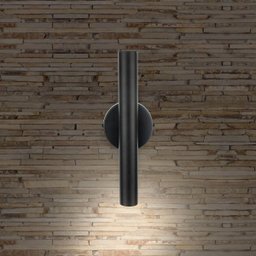Arandela de Parede Foco Simples Slim Palito - Preto - 5