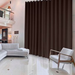 Cortina Sala 5 Metros De Altura Tecido Blackout Para Varão - 8