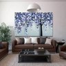 Quadro Decorativo Grande Floral Spiral Tree - 200x100cm - 5
