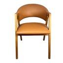 Ver imagem 6 de Mesa com Base em Cone 90cm Redondo & 4 Cadeiras Lithi Durango Macau Design Sofisticado