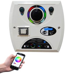 Kit 5 Leds Eco 9w Rgb Sodramar com Comando Wifi - 5