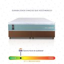 Ver imagem 5 de Conjunto Box Marrom Lagos Verde Molas Ensacadas King 193x203x66 - King House
