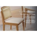 Ver imagem 7 de Mesa Jantar Condessa 160cm + 4 Cad Marquesa Eucalipto Nesher
