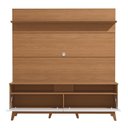 Ver imagem 3 de Estante Home para Tv até 70 Polegadas Kappesberg Canela/branco 180cm