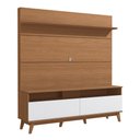 Ver imagem 1 de Estante Home para Tv até 70 Polegadas Kappesberg Canela/branco 180cm