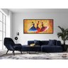 Quadro Decorativo 130x60 Sala Quarto Abstrato Dança Espanha - 4