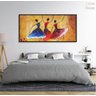 Quadro Decorativo 130x60 Sala Quarto Abstrato Dança Espanha - 5