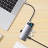 Adaptador Hub Baseus Starjoy 4 em 1 Usb 3.0 - 5