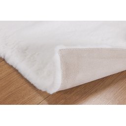 Tapete Pele Bangor Branco 1,00x1,50:branco - 4