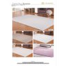 Tapete Pele Bangor Branco 1,00x1,50:branco - 5