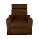 Ver imagem 4 de Poltrona Reclinável do Papaicom Porta Copos Porta Controle Toro Sintetico Rustico Whisky Matrix